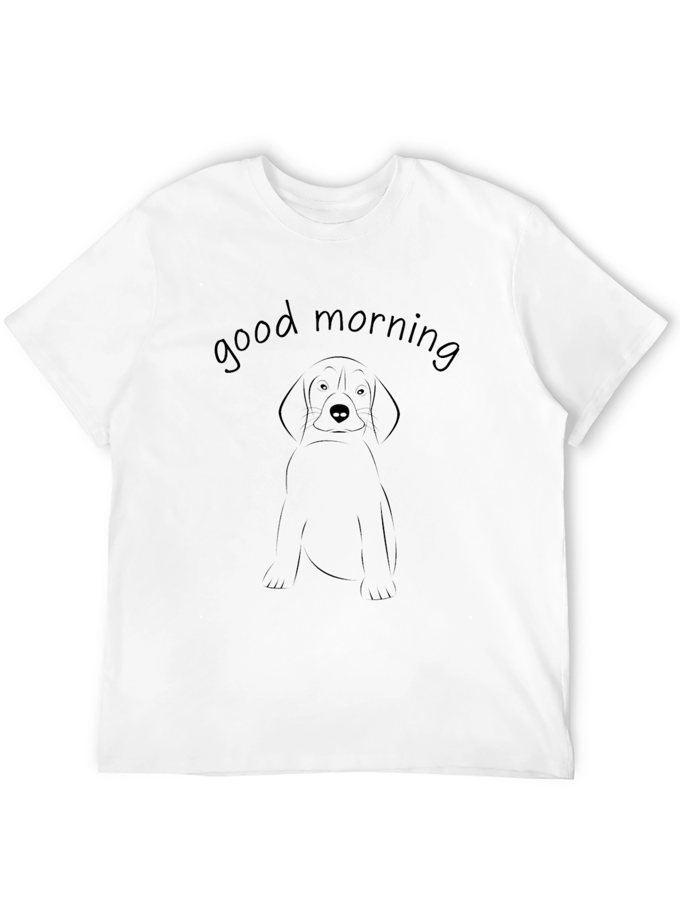Good Morning Dog T-Shirt - Cute Puppy Tee