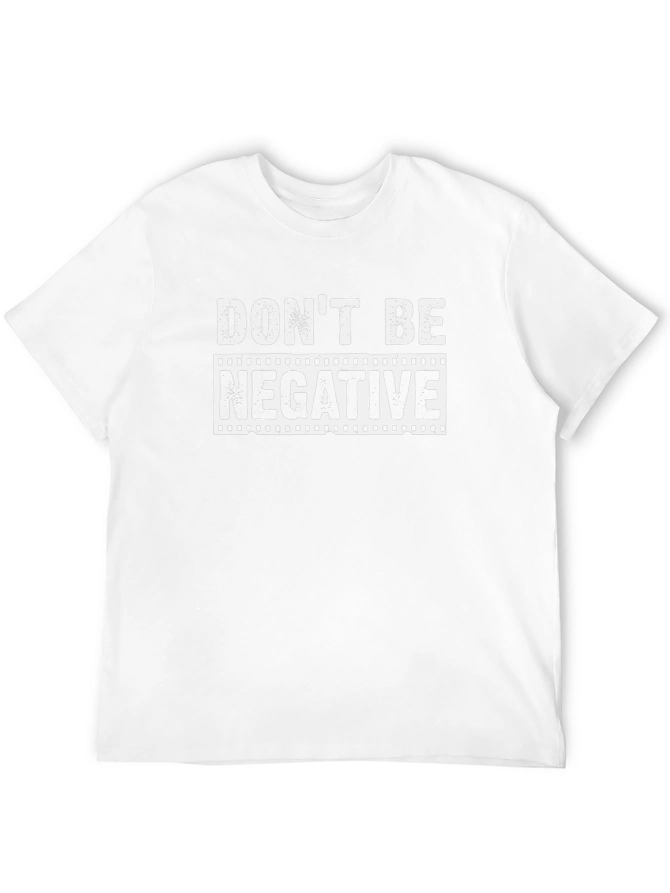 Dont Be Negative Black Graphic Tee