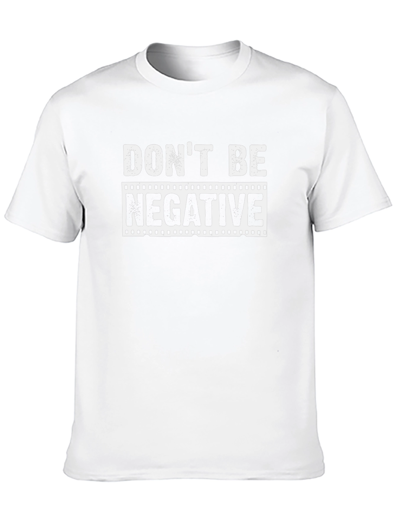 Dont Be Negative Black Graphic Tee