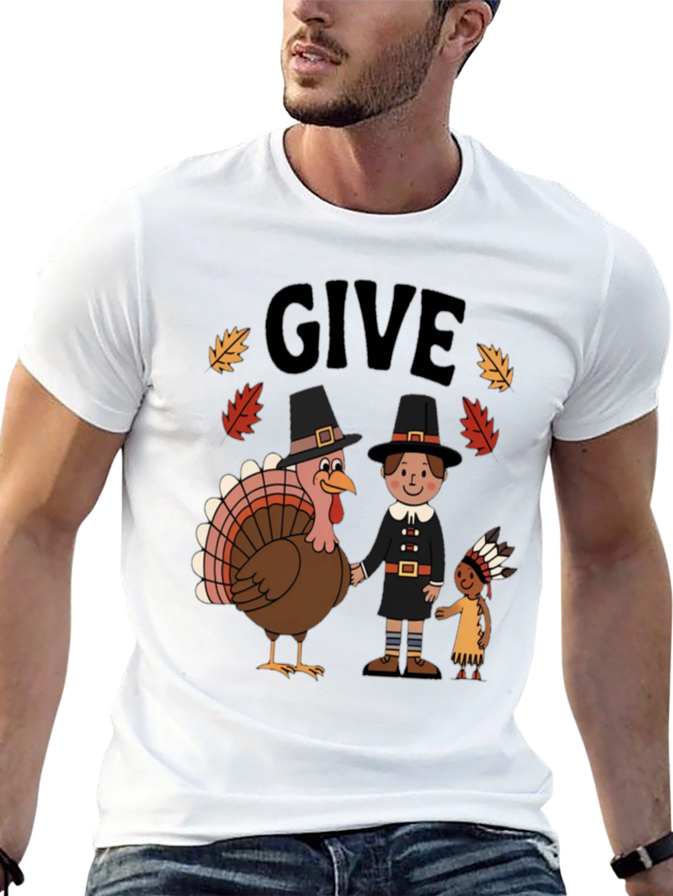 Thanksgiving Give Graphic Tee
