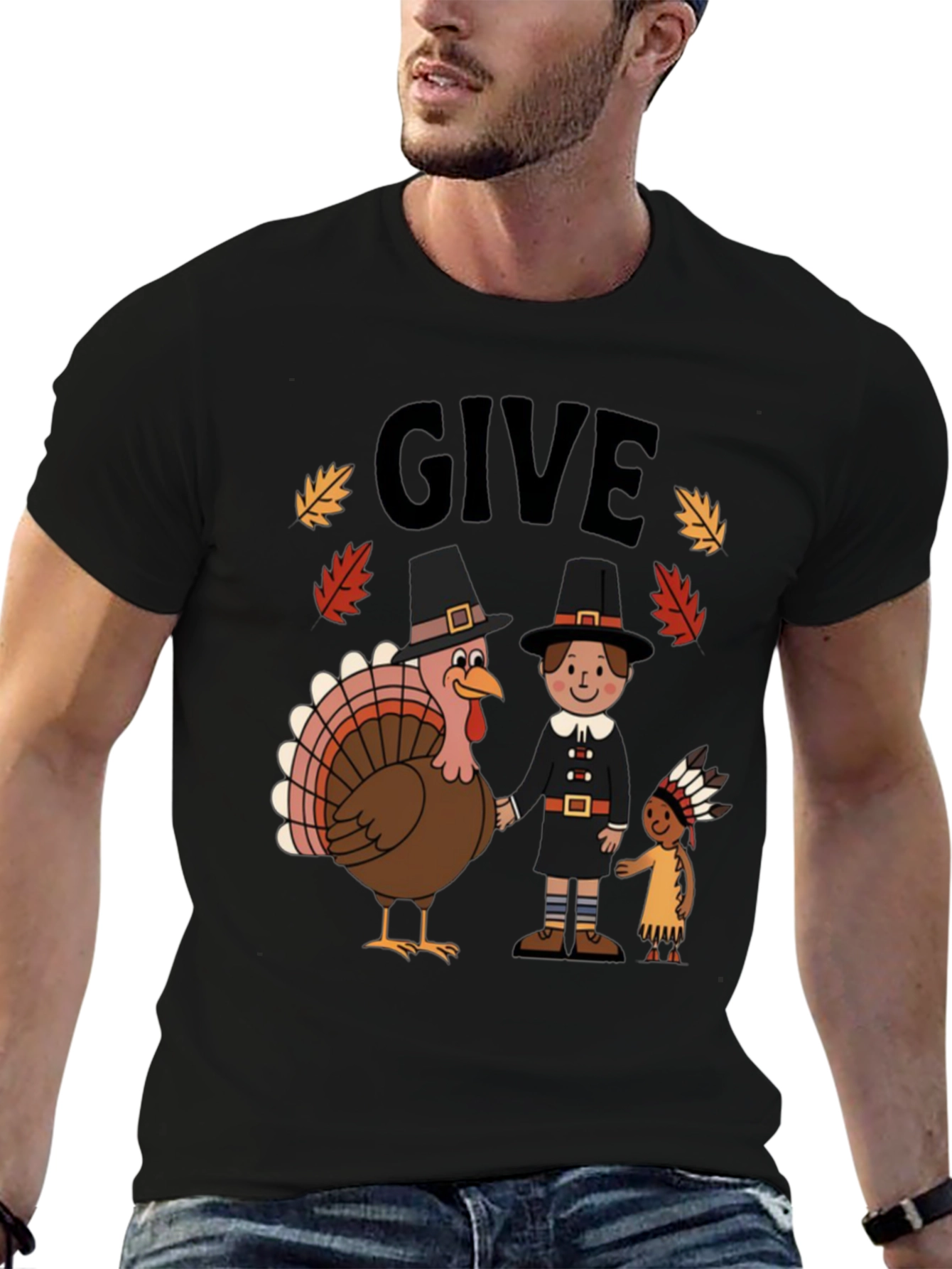 Thanksgiving Give Graphic Tee