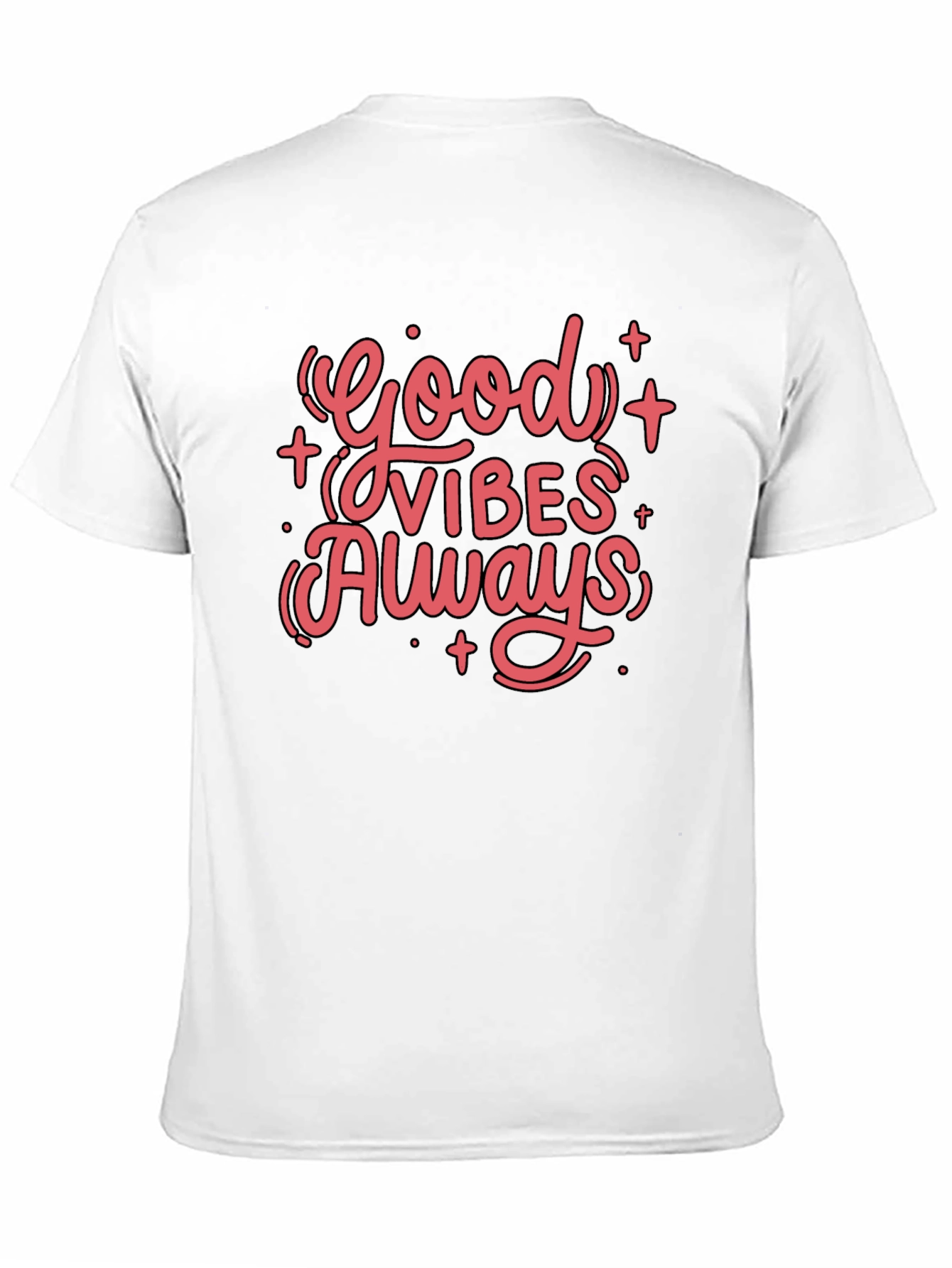 Good Vibes Always Black Graphic Tee