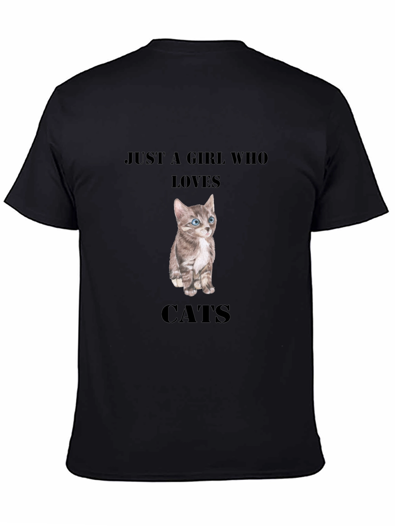Just A Girl Who Loves Cats T-Shirt