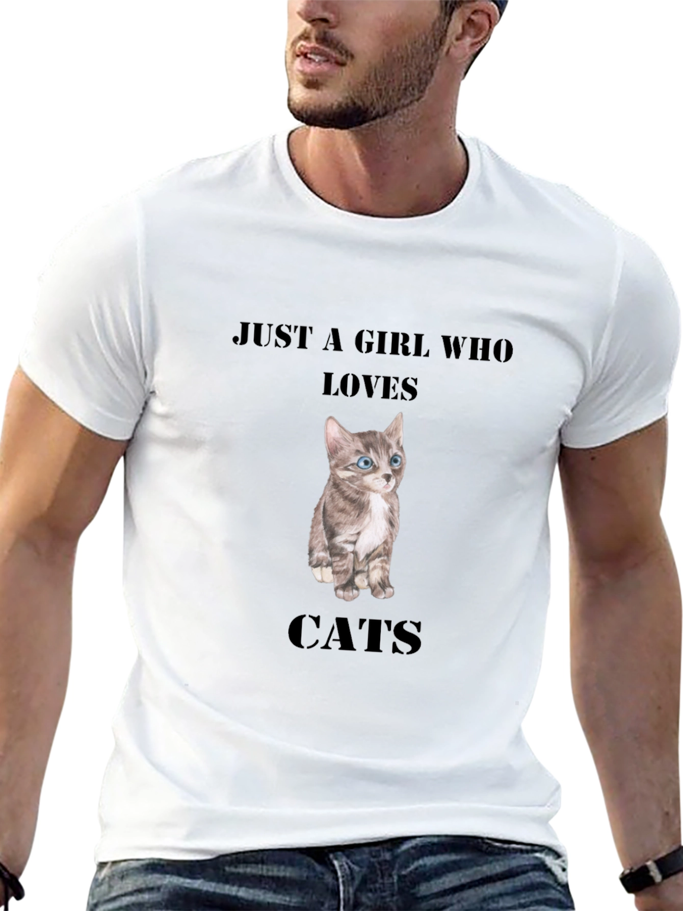 Just A Girl Who Loves Cats T-Shirt