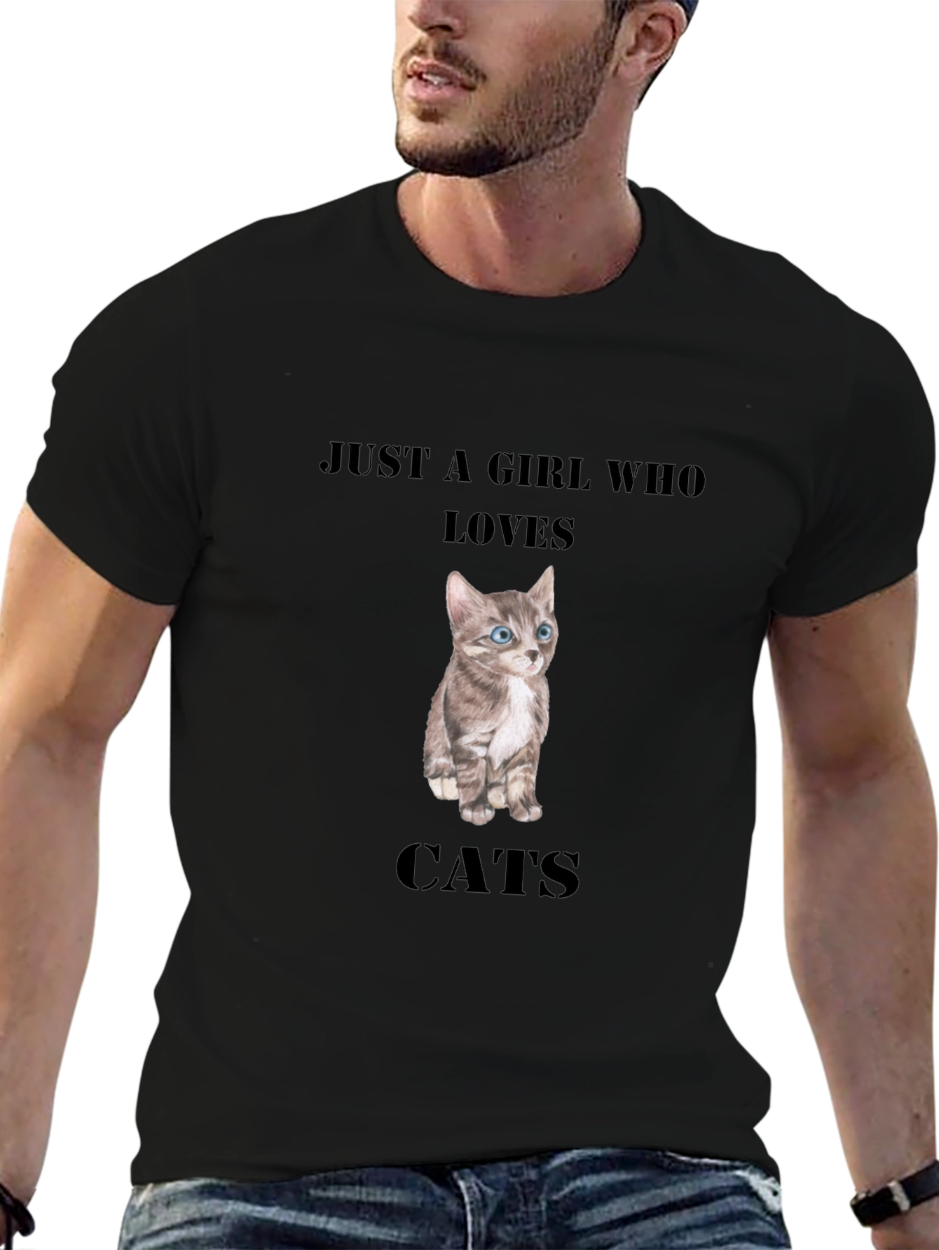 Just A Girl Who Loves Cats T-Shirt