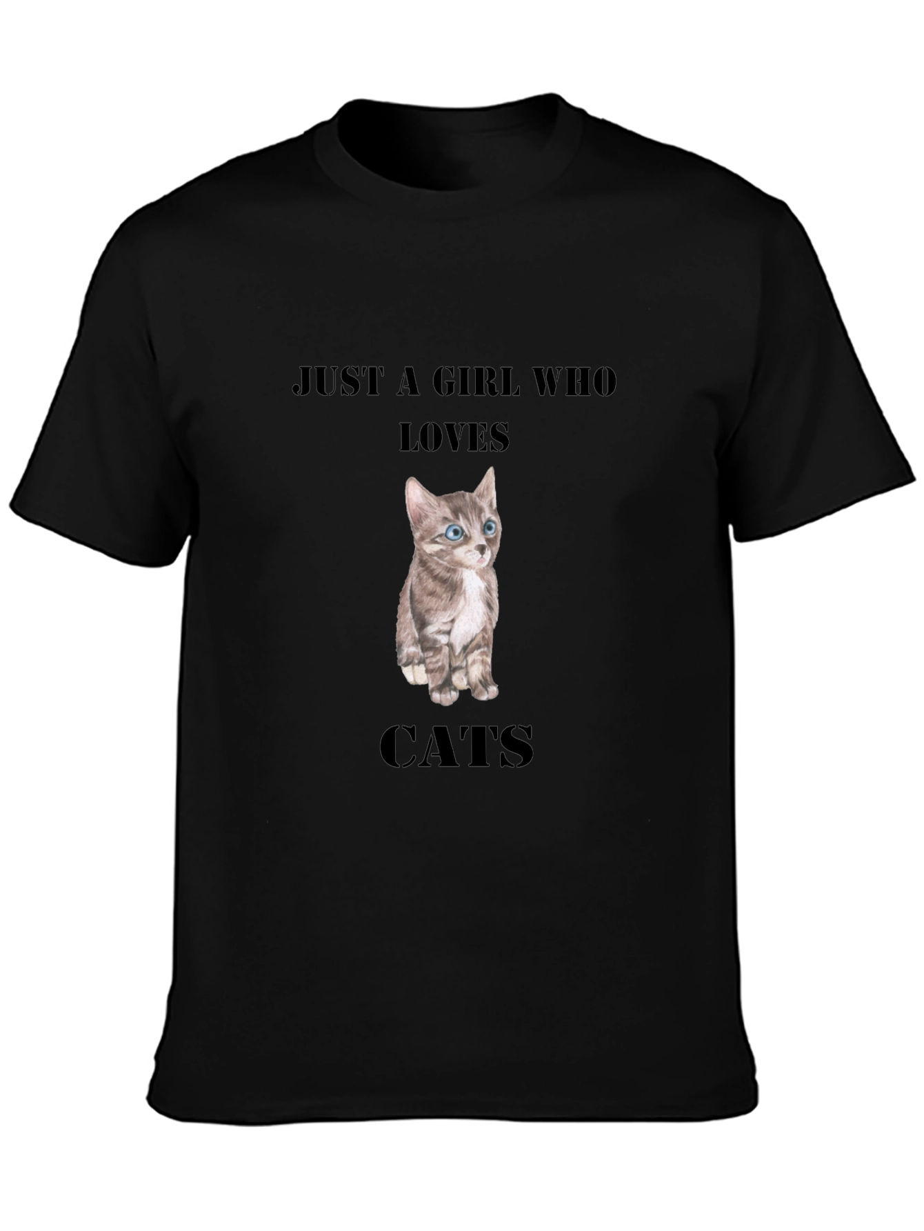 Just A Girl Who Loves Cats T-Shirt