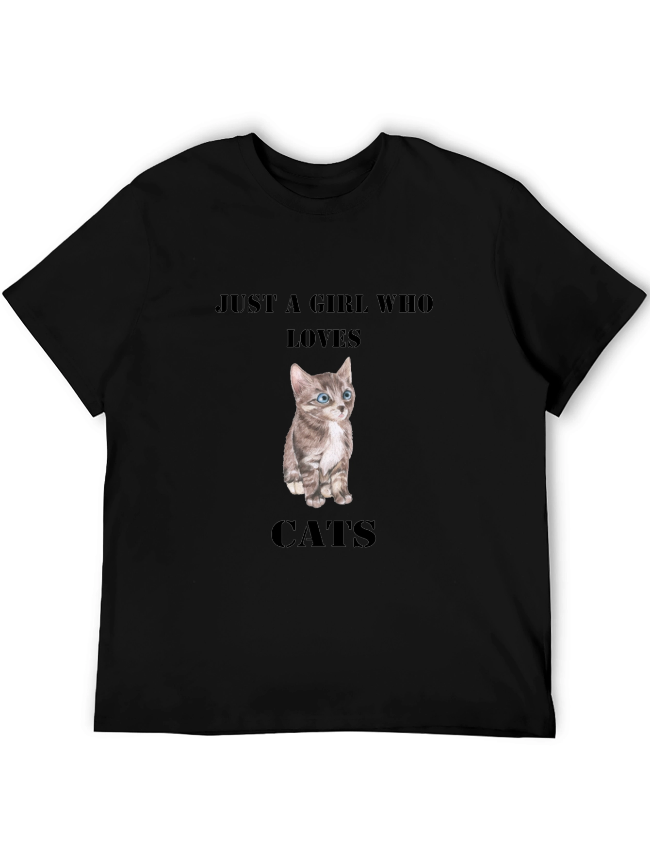 Just A Girl Who Loves Cats T-Shirt