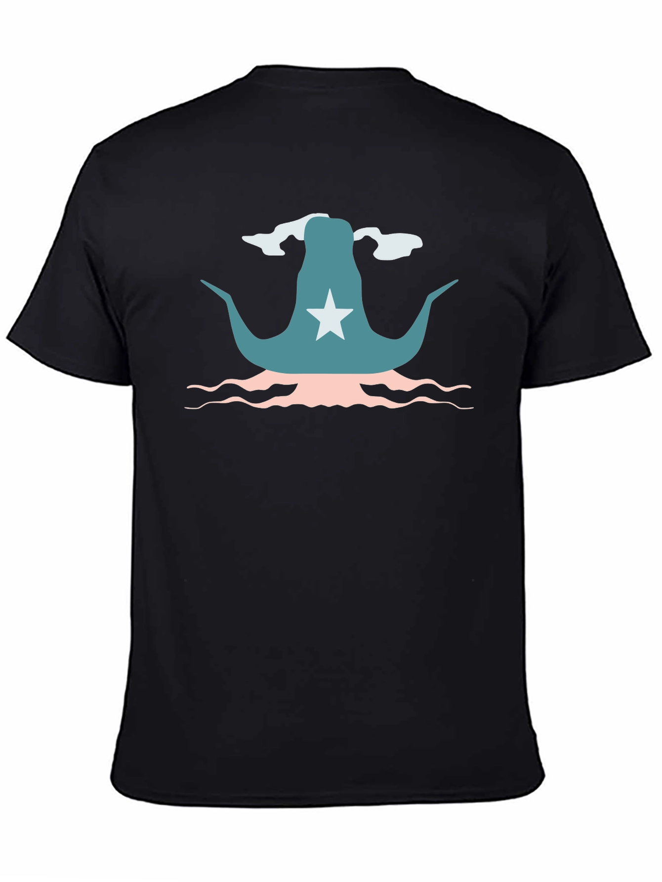 Cthulhu Graphic Tee - Black Cotton Shirt