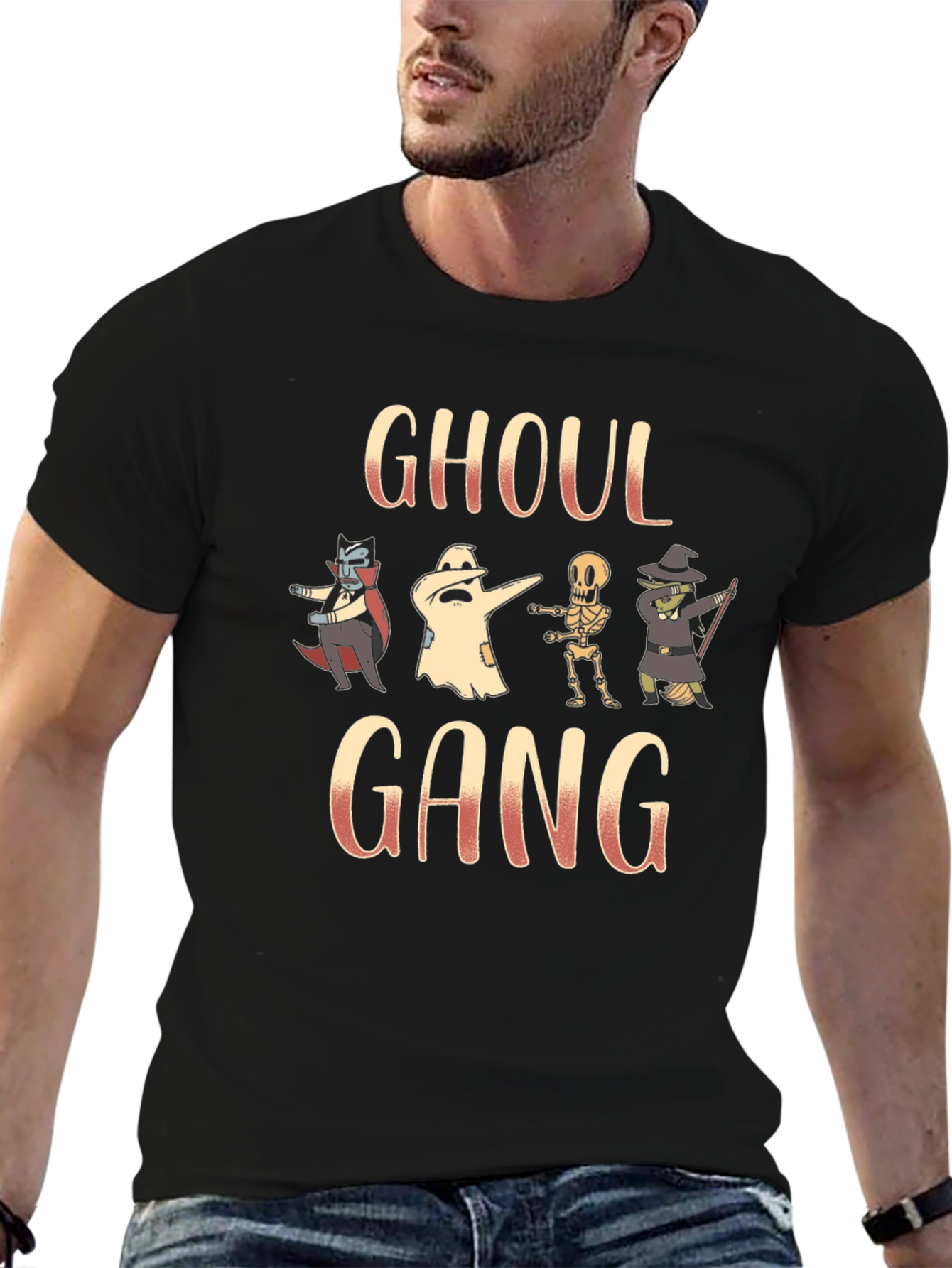 Ghoul Gang Halloween Graphic Tee