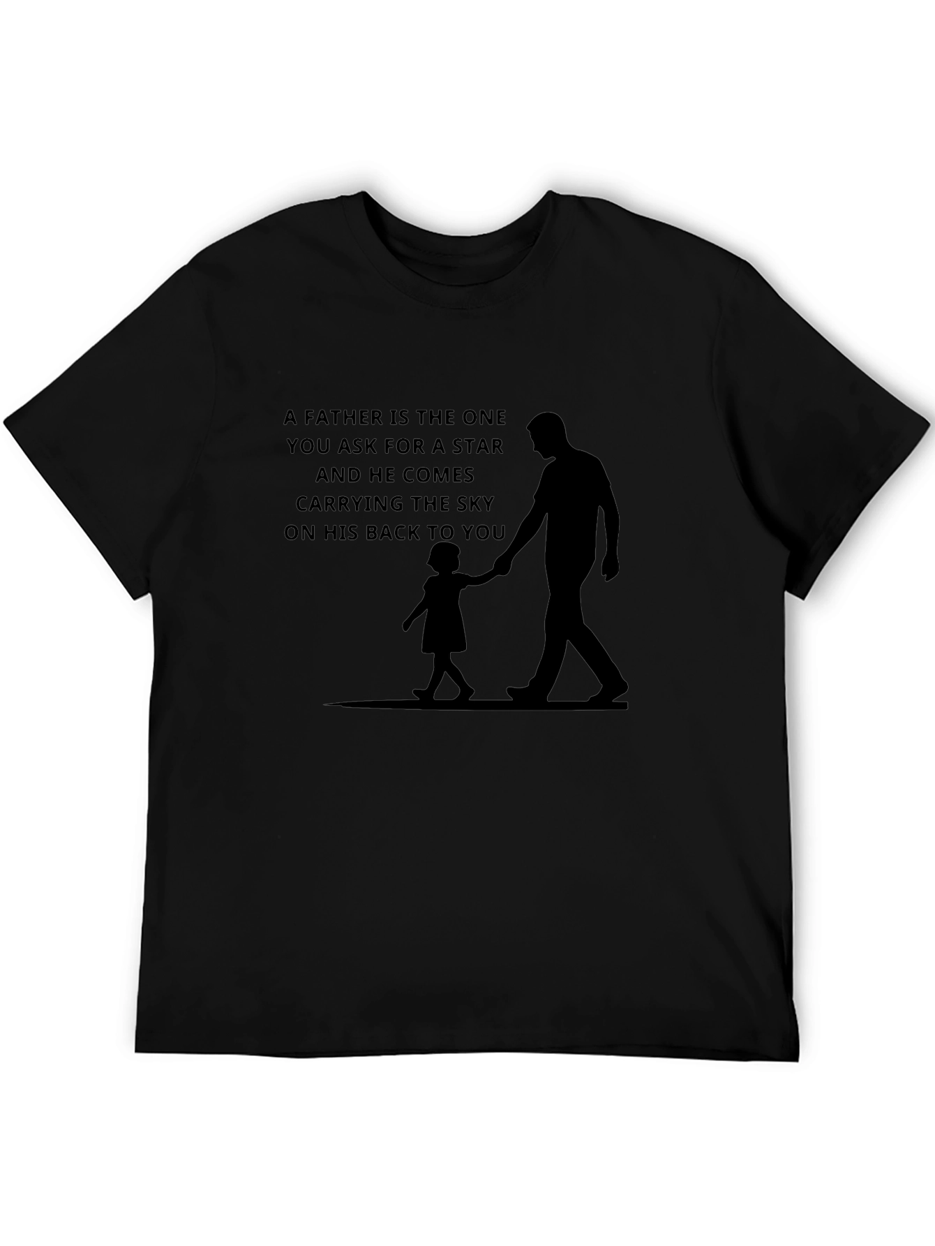 Father & Child Graphic Tee - Carrying the Sky