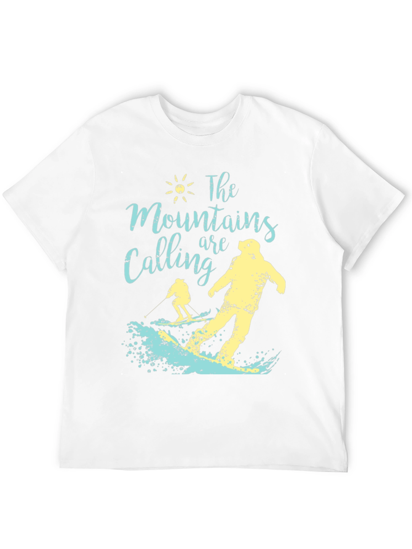 Mountains Are Calling Ski T-Shirt