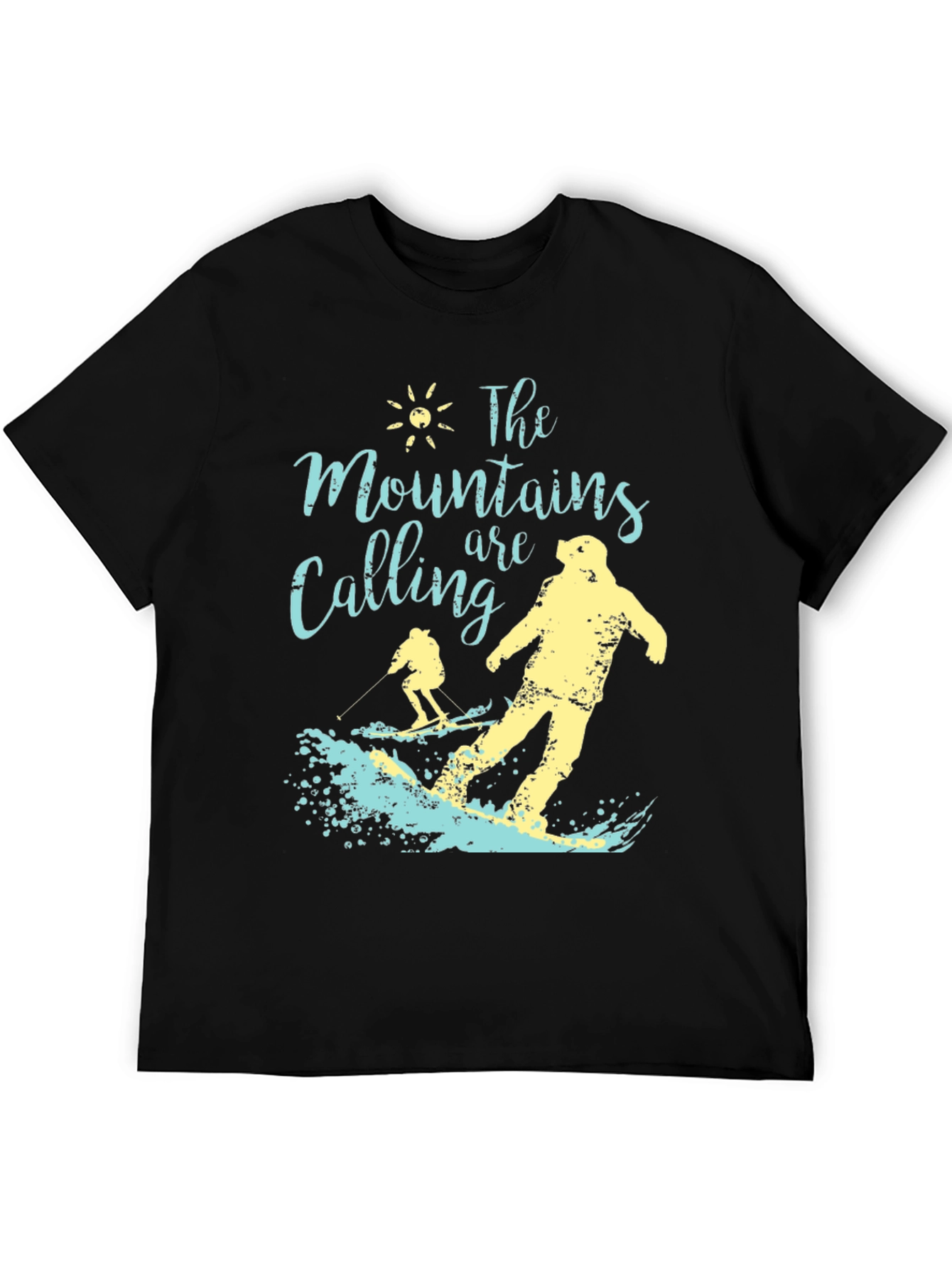 Mountains Are Calling Ski T-Shirt