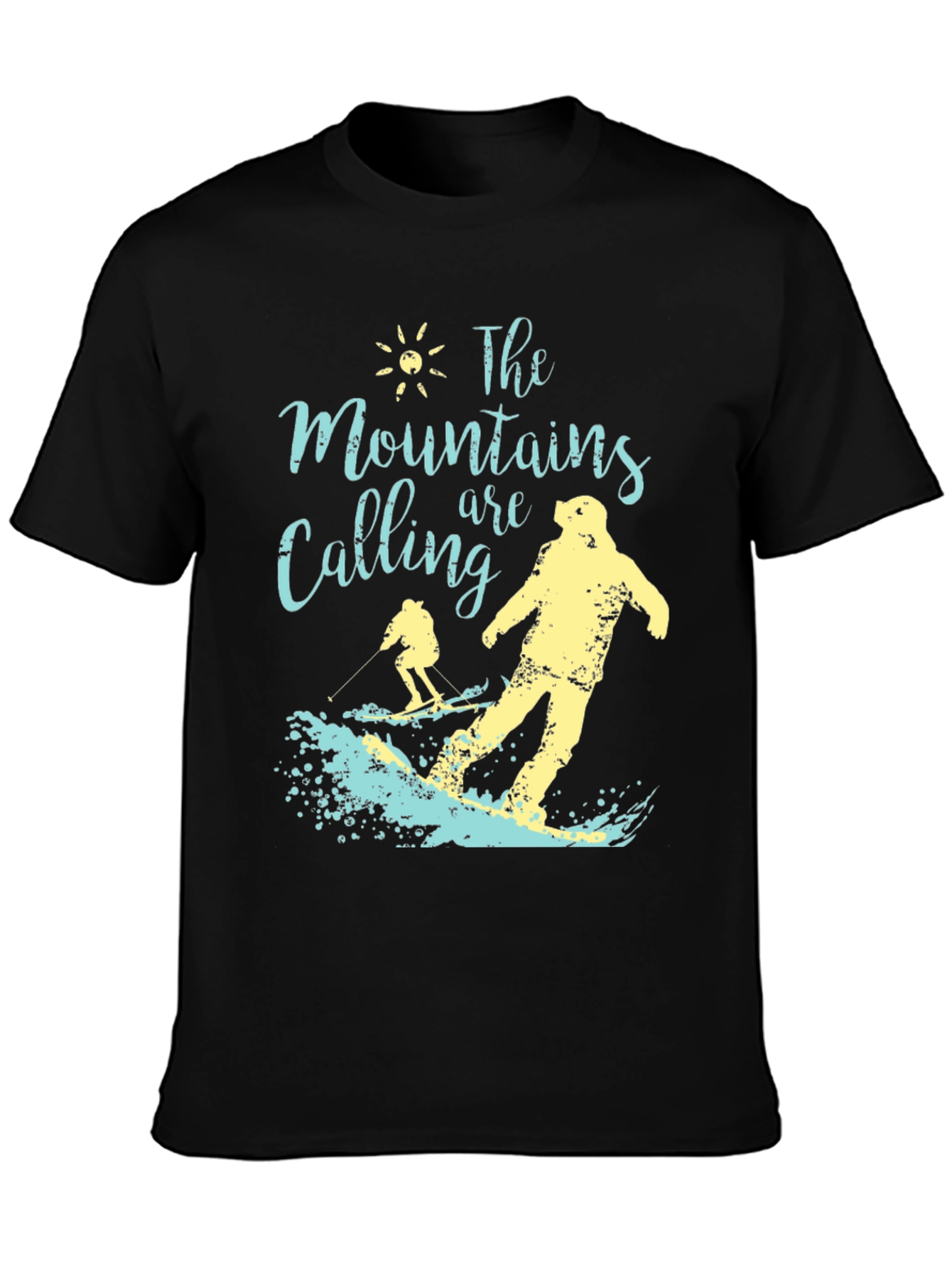 Mountains Are Calling Ski T-Shirt