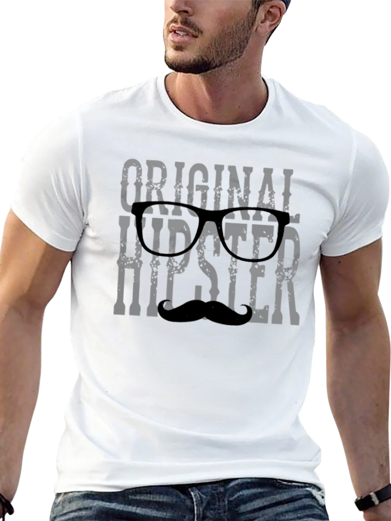 Original Hipster Graphic Tee - Retro Style