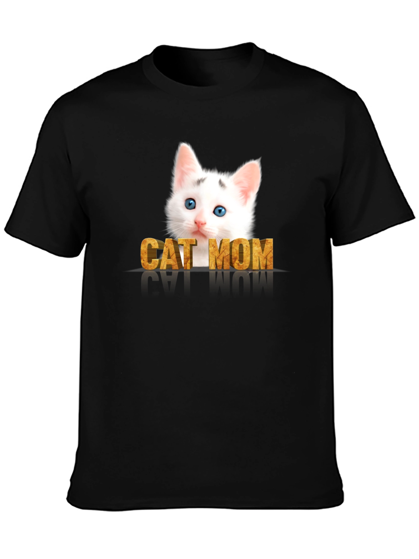 Cat Mom T-Shirt - Adorable Kitten Graphic Tee