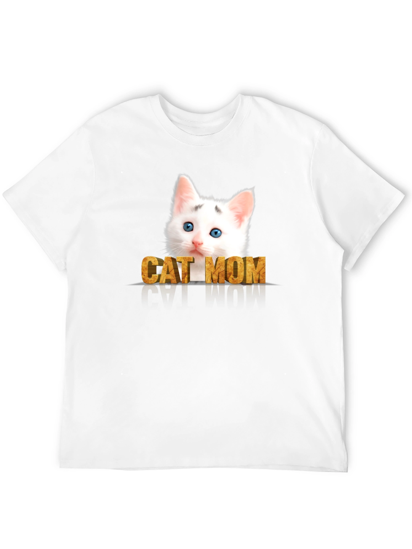 Cat Mom T-Shirt - Adorable Kitten Graphic Tee
