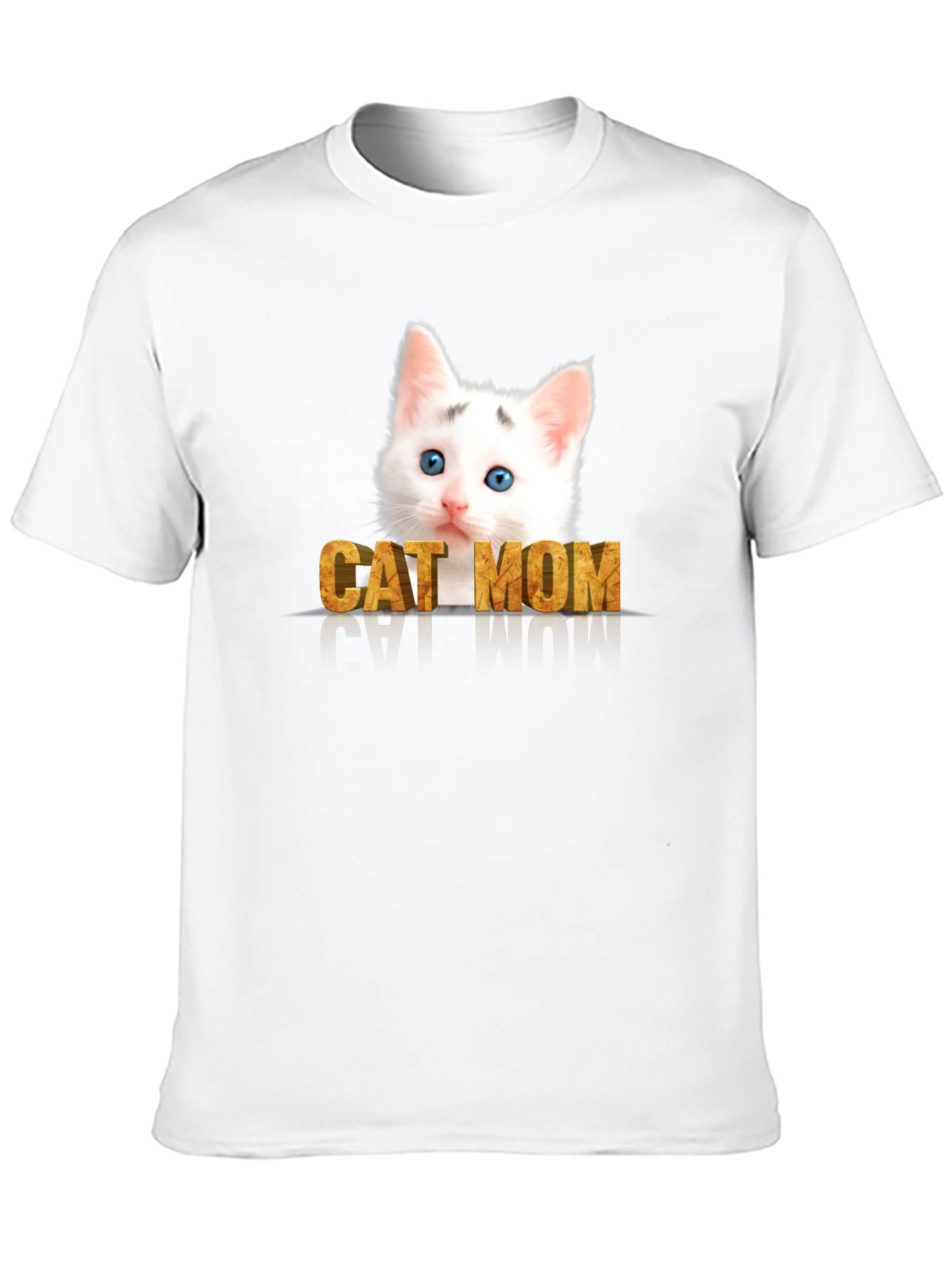 Cat Mom T-Shirt - Adorable Kitten Graphic Tee