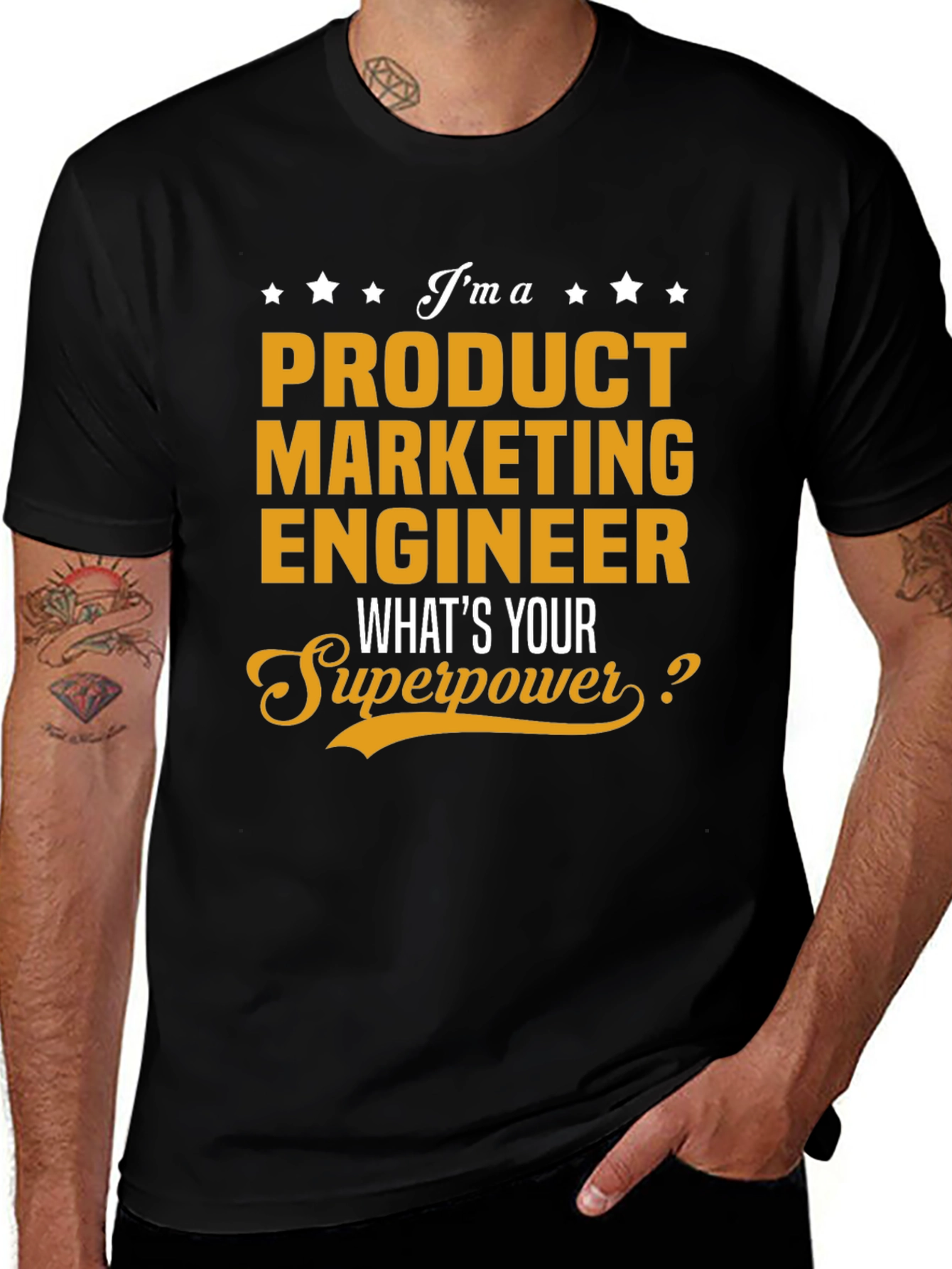 Product Marketing Engineer Superpower T-Shirt
