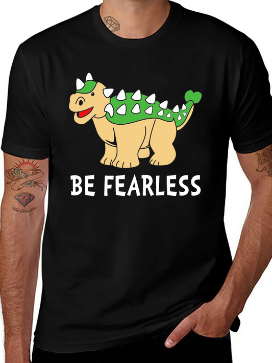 Be Fearless Ankylosaurus T-Shirt