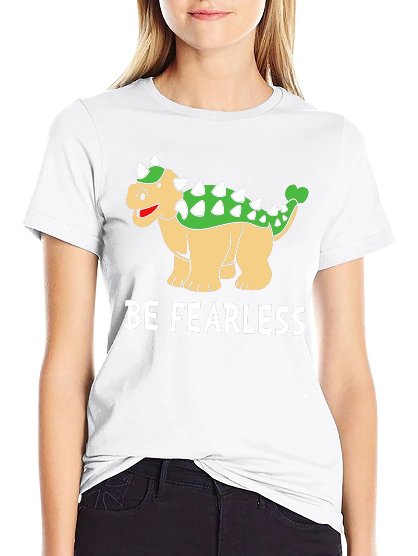 Be Fearless Ankylosaurus T-Shirt