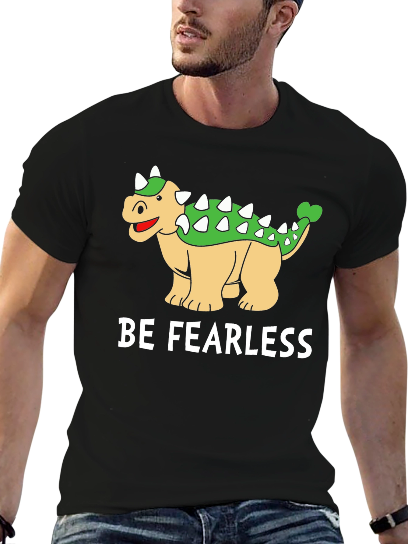 Be Fearless Ankylosaurus T-Shirt