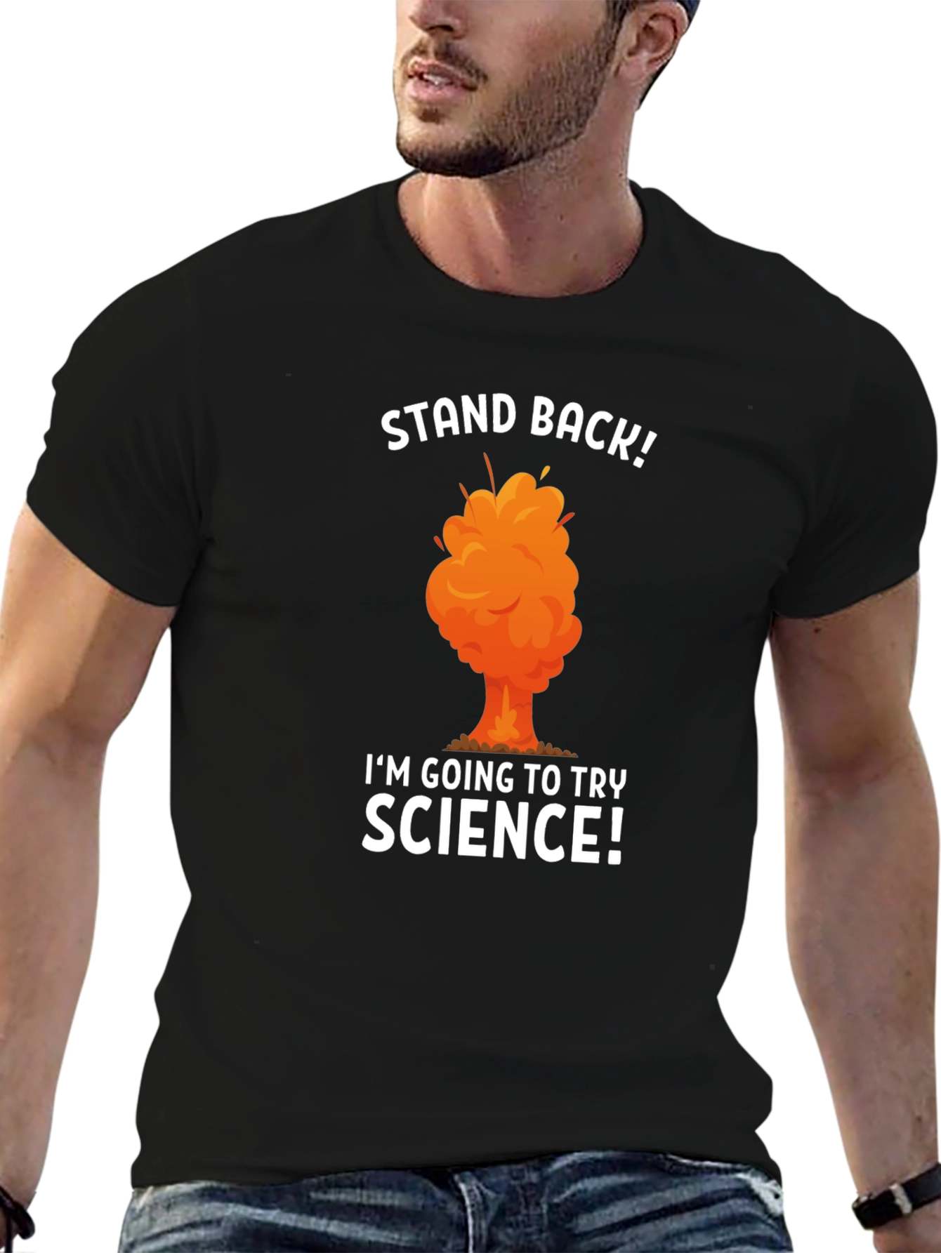 Stand Back Science T-Shirt Experiment Funny Tee