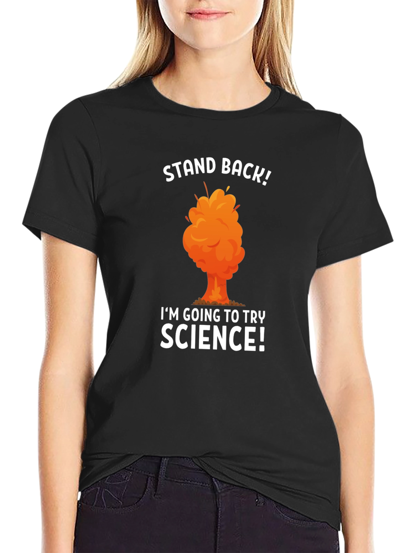 Stand Back Science T-Shirt Experiment Funny Tee