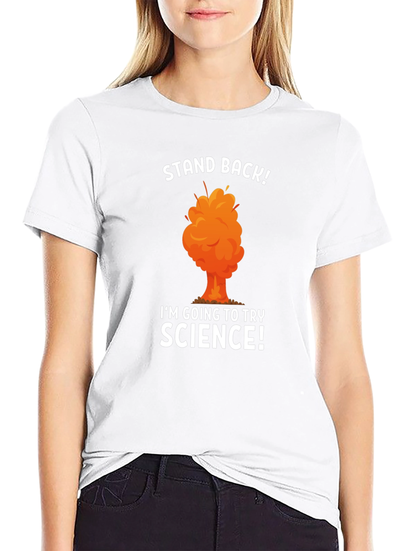 Stand Back Science T-Shirt Experiment Funny Tee