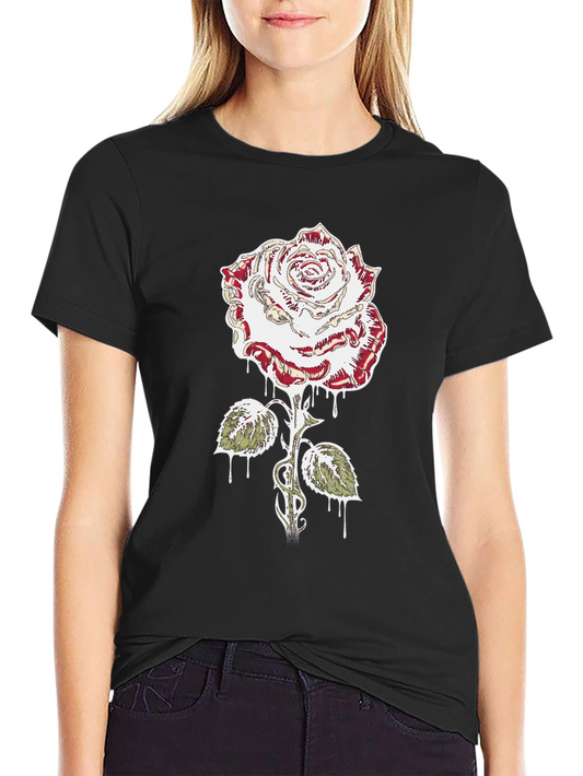 Black Rose Graphic Tee