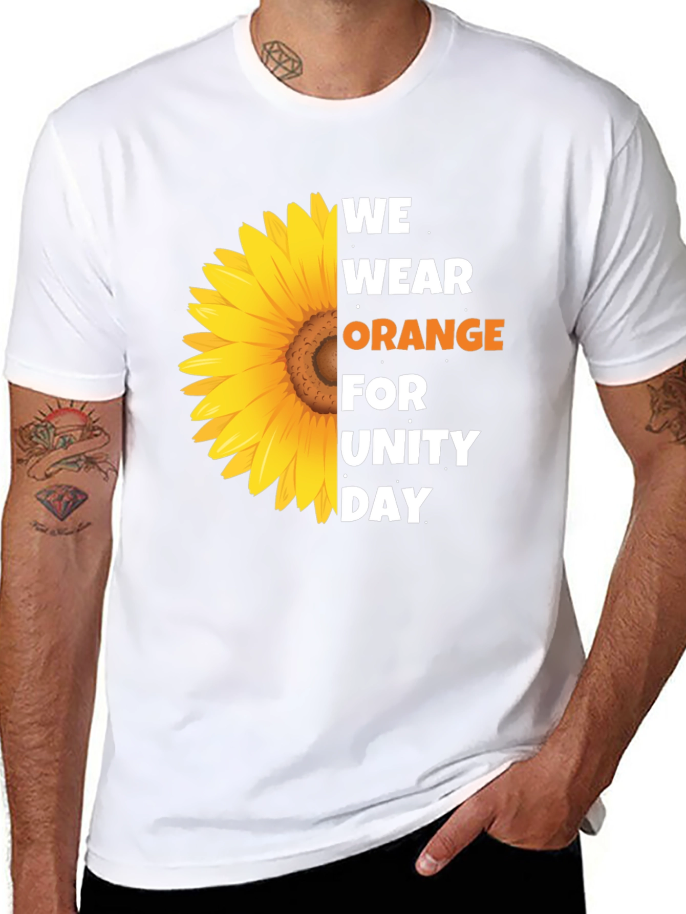 Unity Day Orange Sunflower T-Shirt
