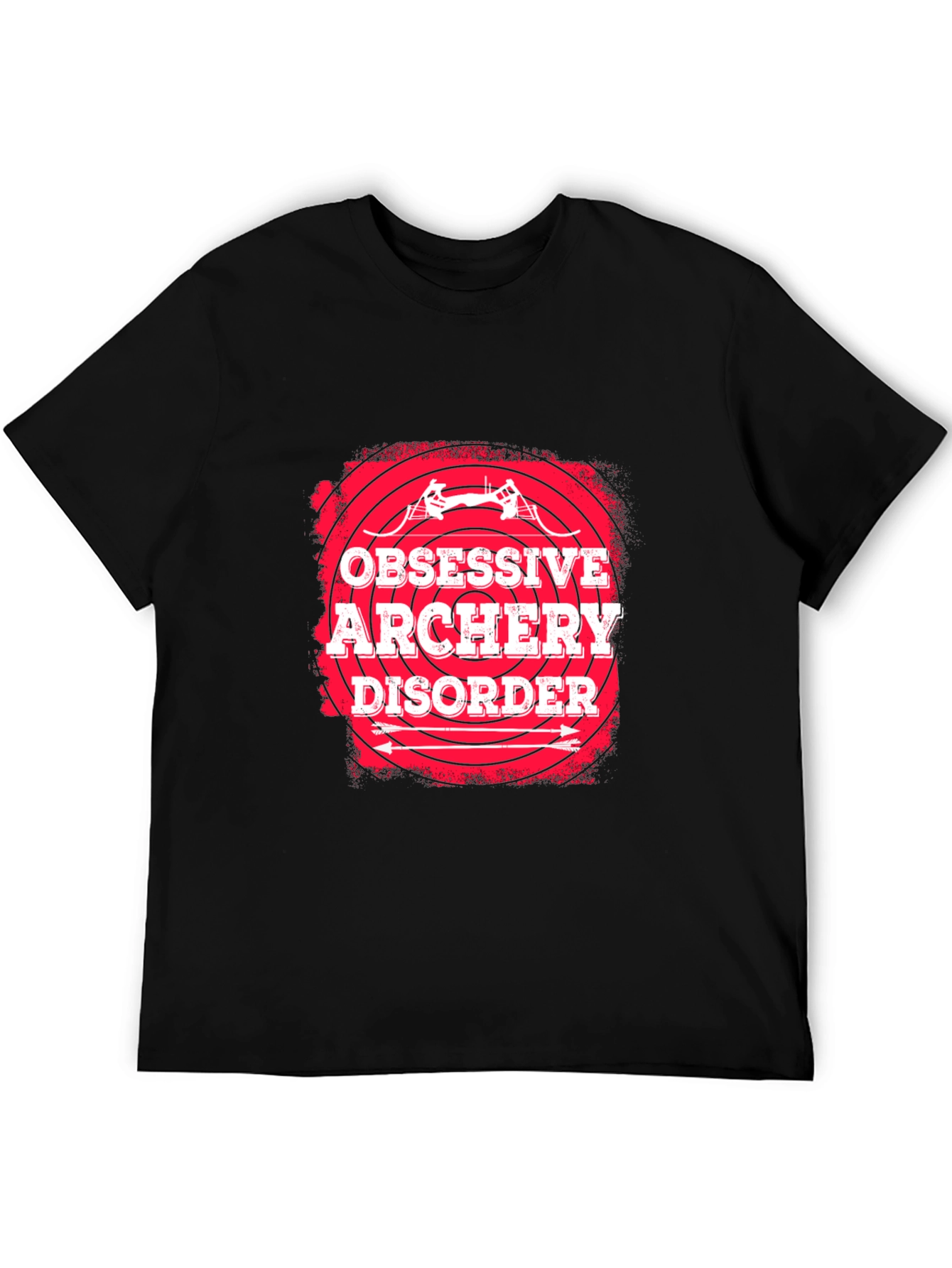 Obsessive Archery Disorder Black T-Shirt