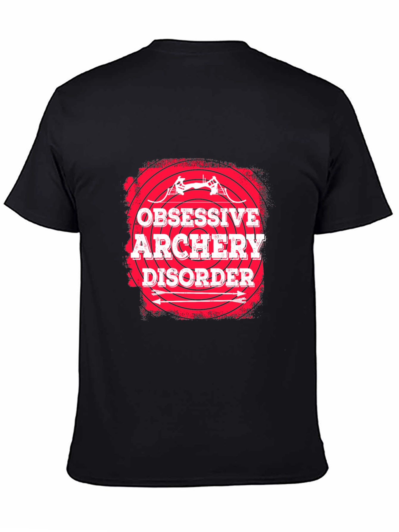 Obsessive Archery Disorder Black T-Shirt