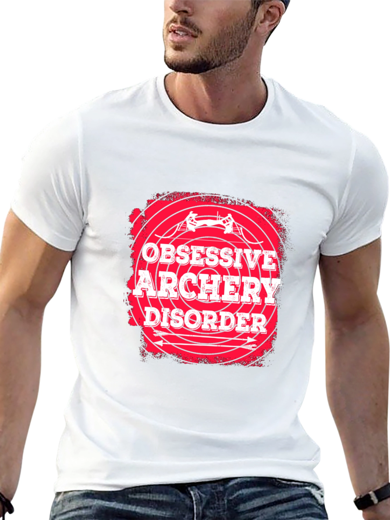Obsessive Archery Disorder Black T-Shirt