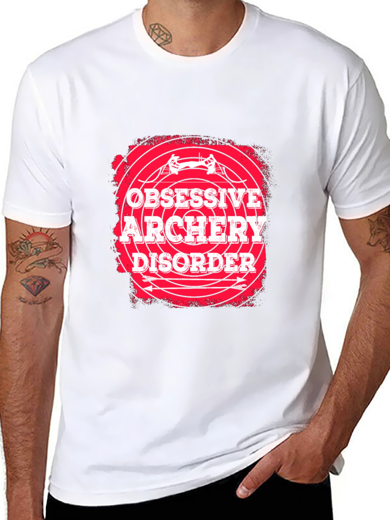 Obsessive Archery Disorder Black T-Shirt