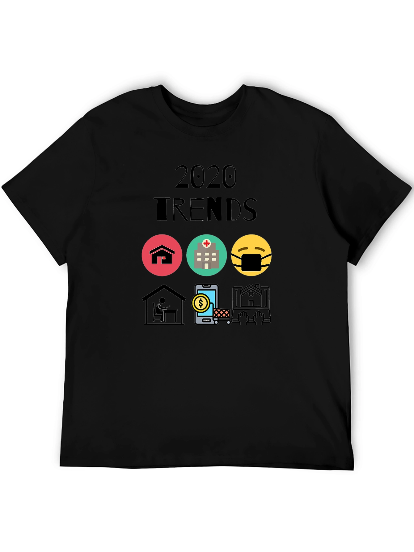 2020 Trends Graphic Tee - Trendy and Unique