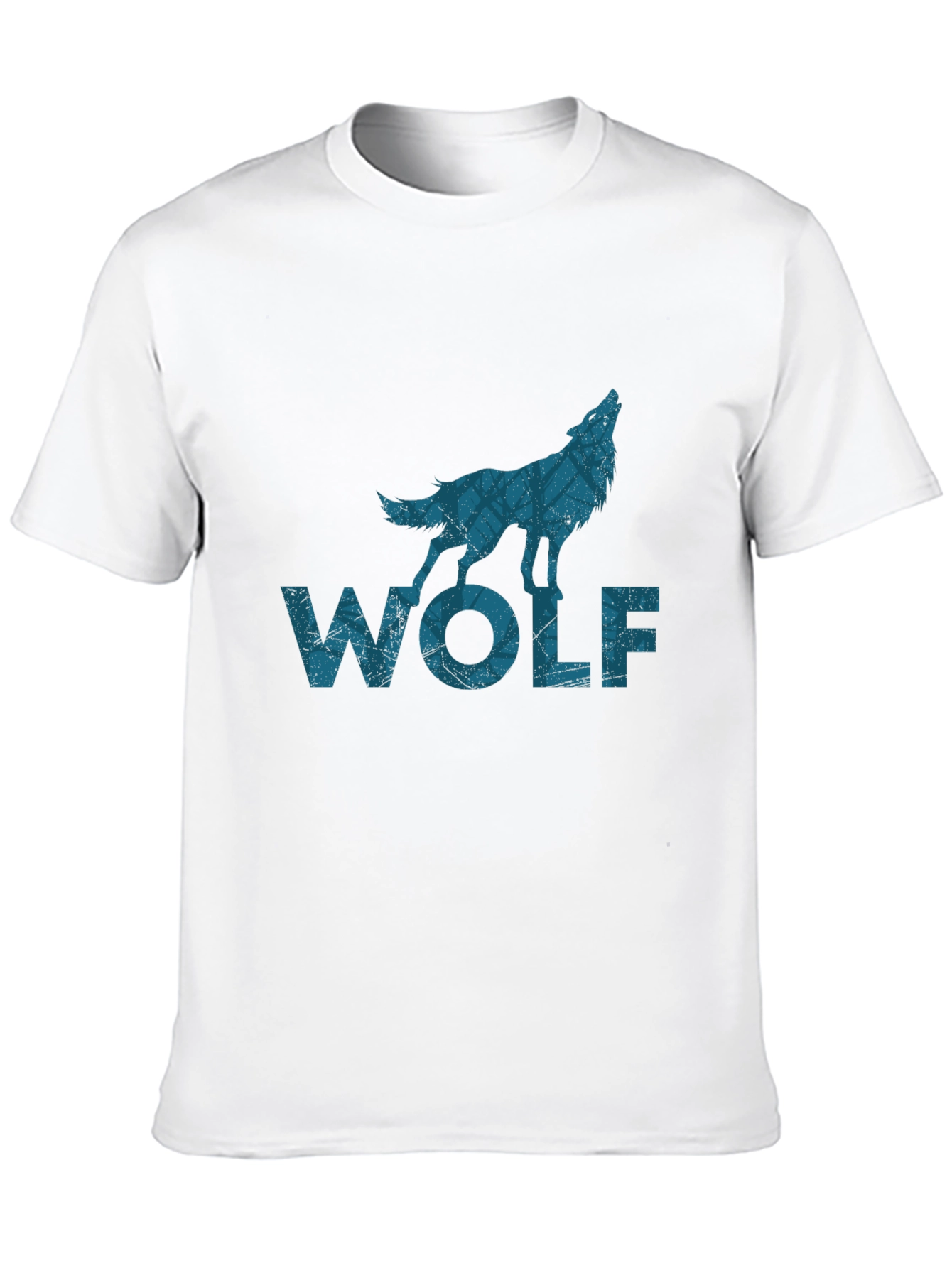 Wolf Graphic Tee - Mens Black T-Shirt