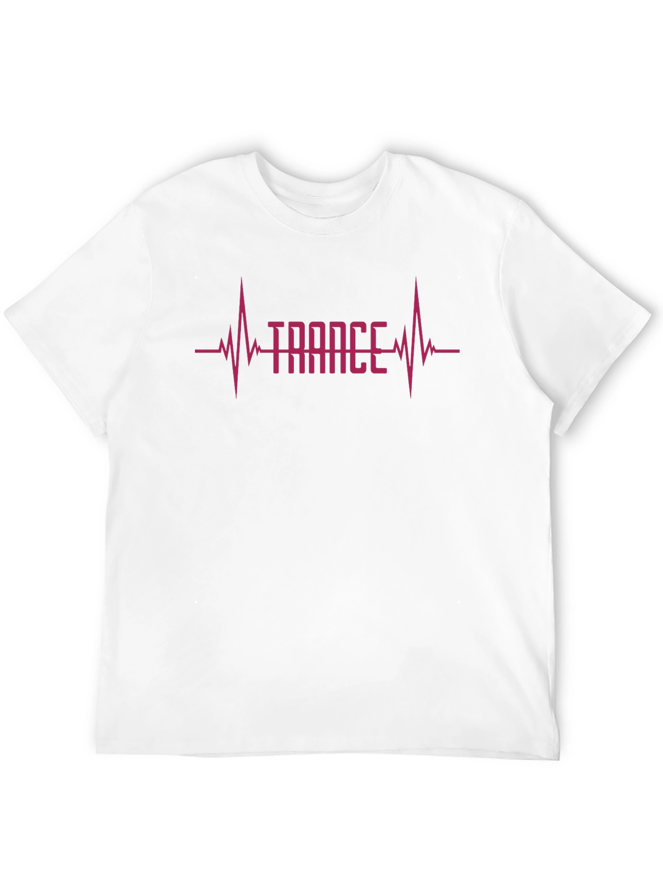 Trance Heartbeat Graphic Tee - Black