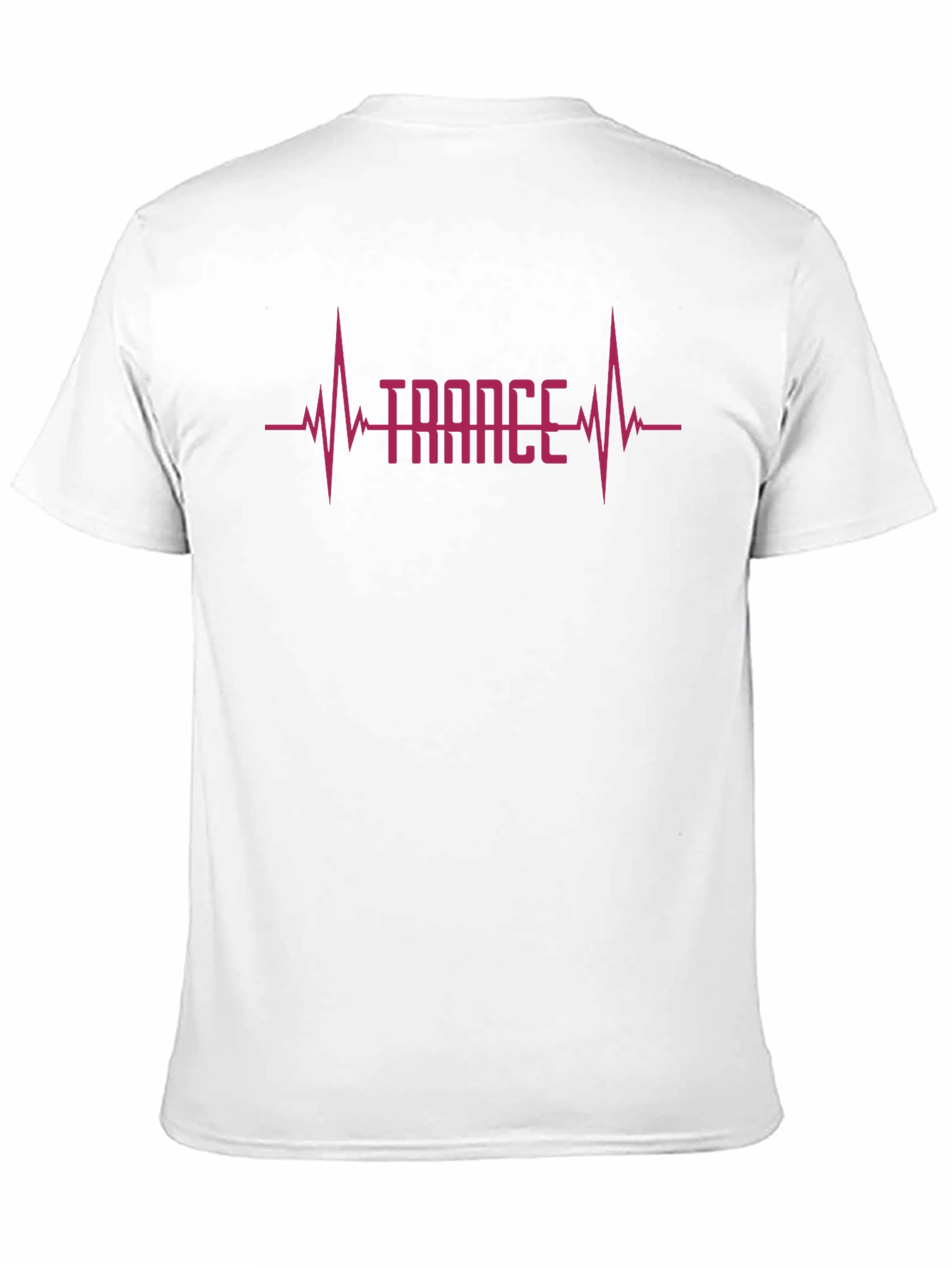Trance Heartbeat Graphic Tee - Black