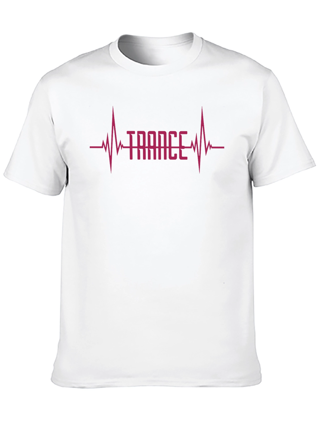 Trance Heartbeat Graphic Tee - Black