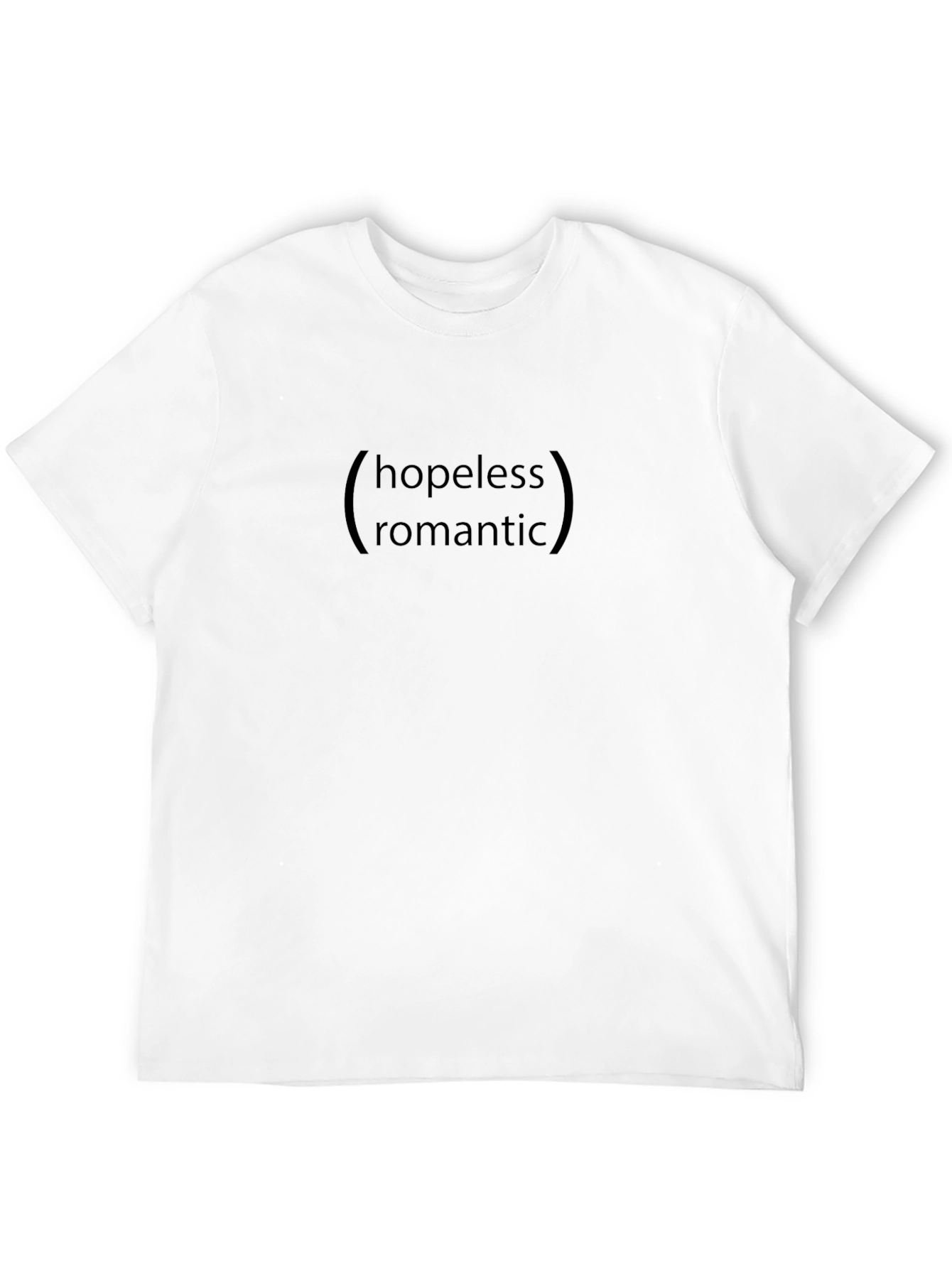 Hopeless Romantic Black T-Shirt