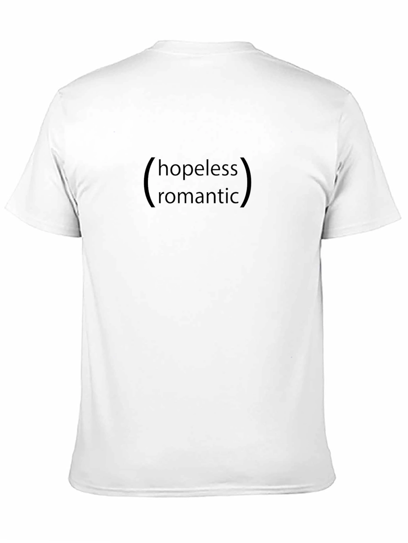 Hopeless Romantic Black T-Shirt