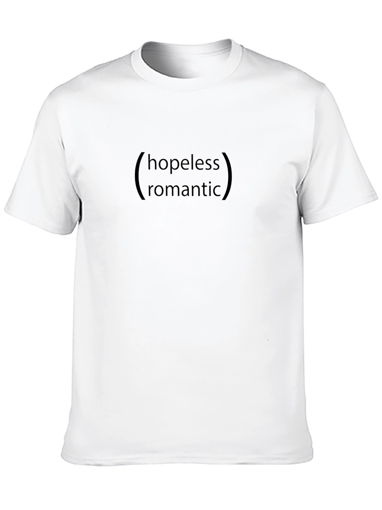 Hopeless Romantic Black T-Shirt