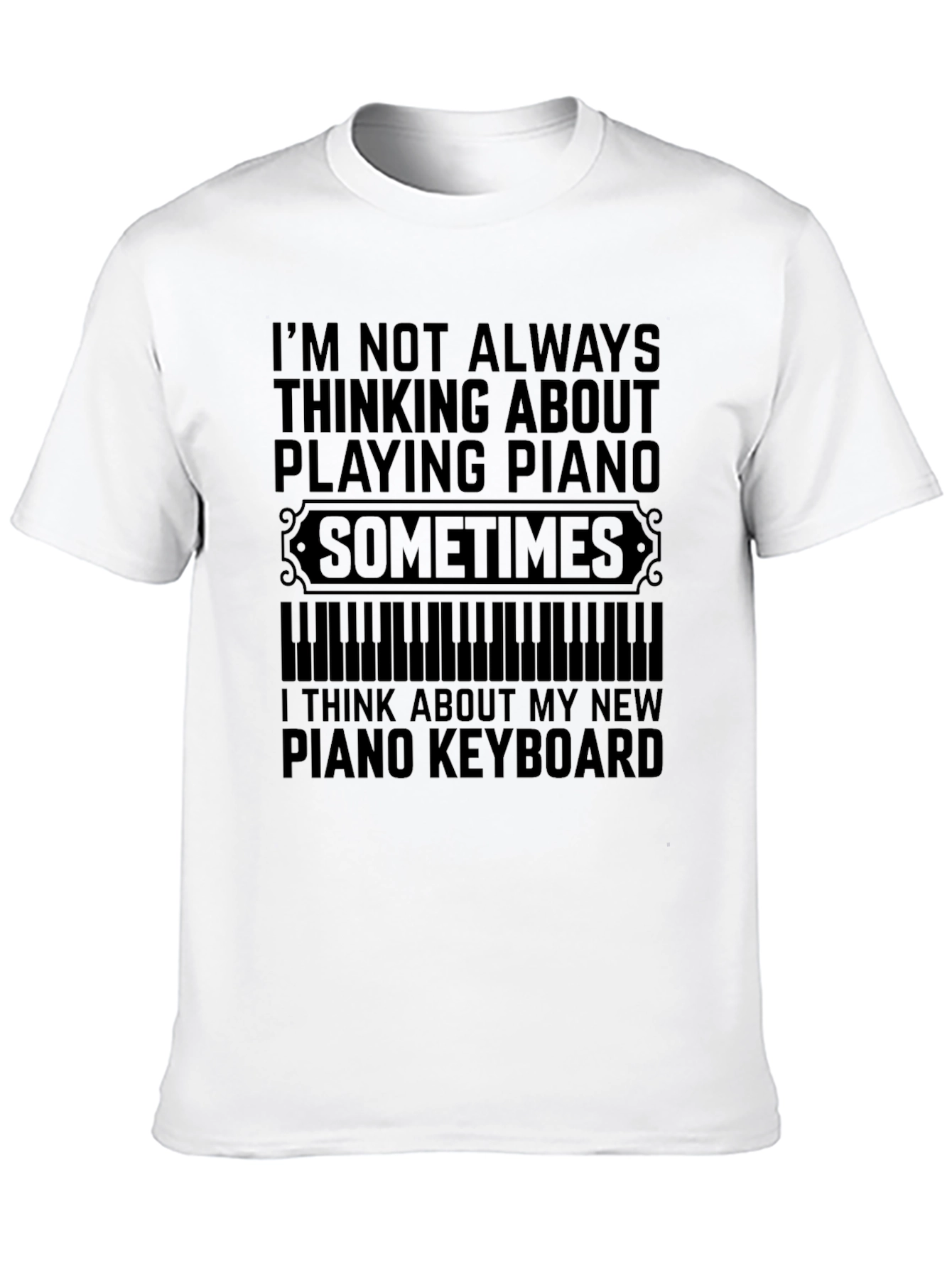 Piano T-Shirt - Musician Gift