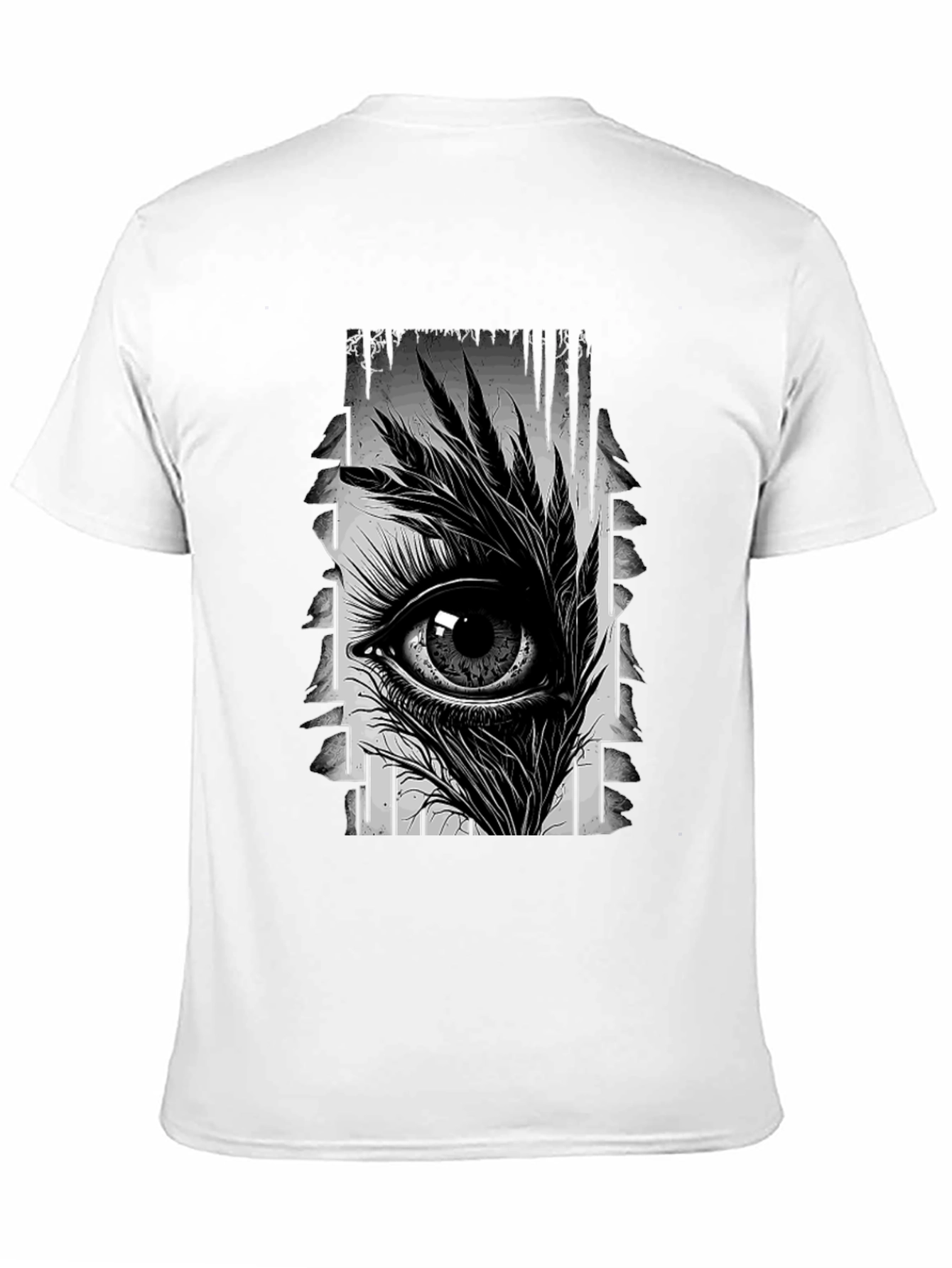Eye Graphic Black T-Shirt - Stylish Unisex Tee