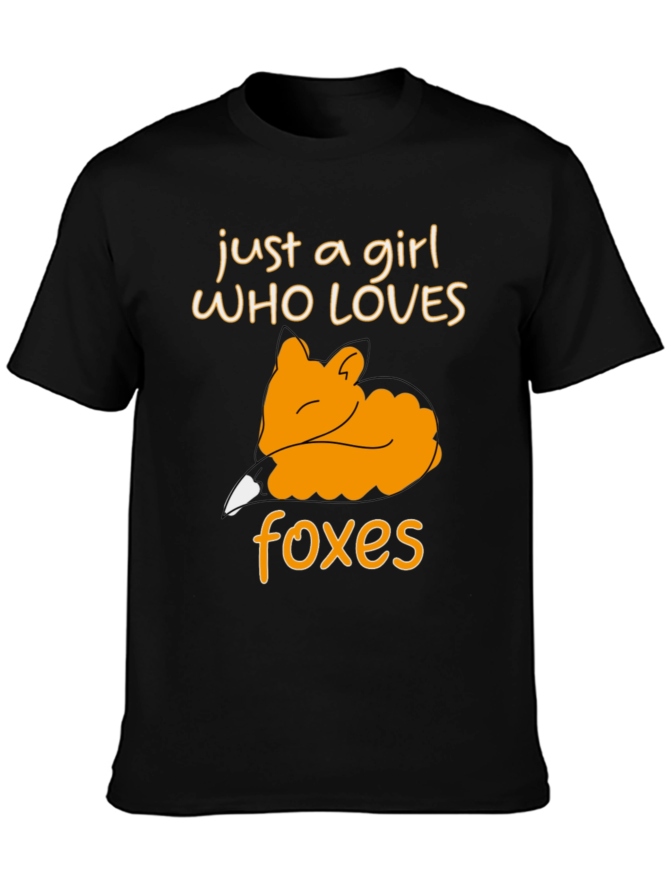 Just A Girl Who Loves Foxes T-Shirt