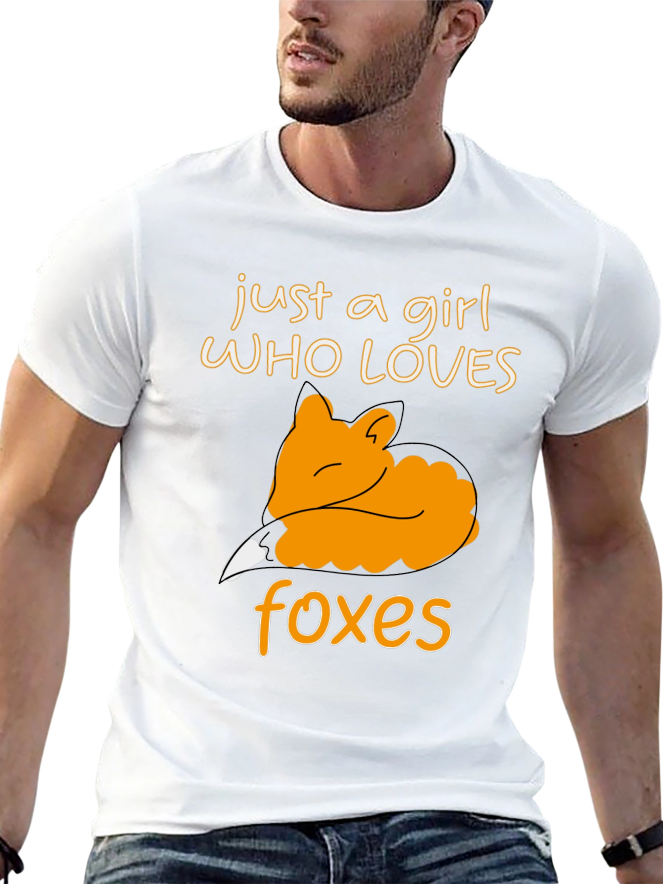 Just A Girl Who Loves Foxes T-Shirt