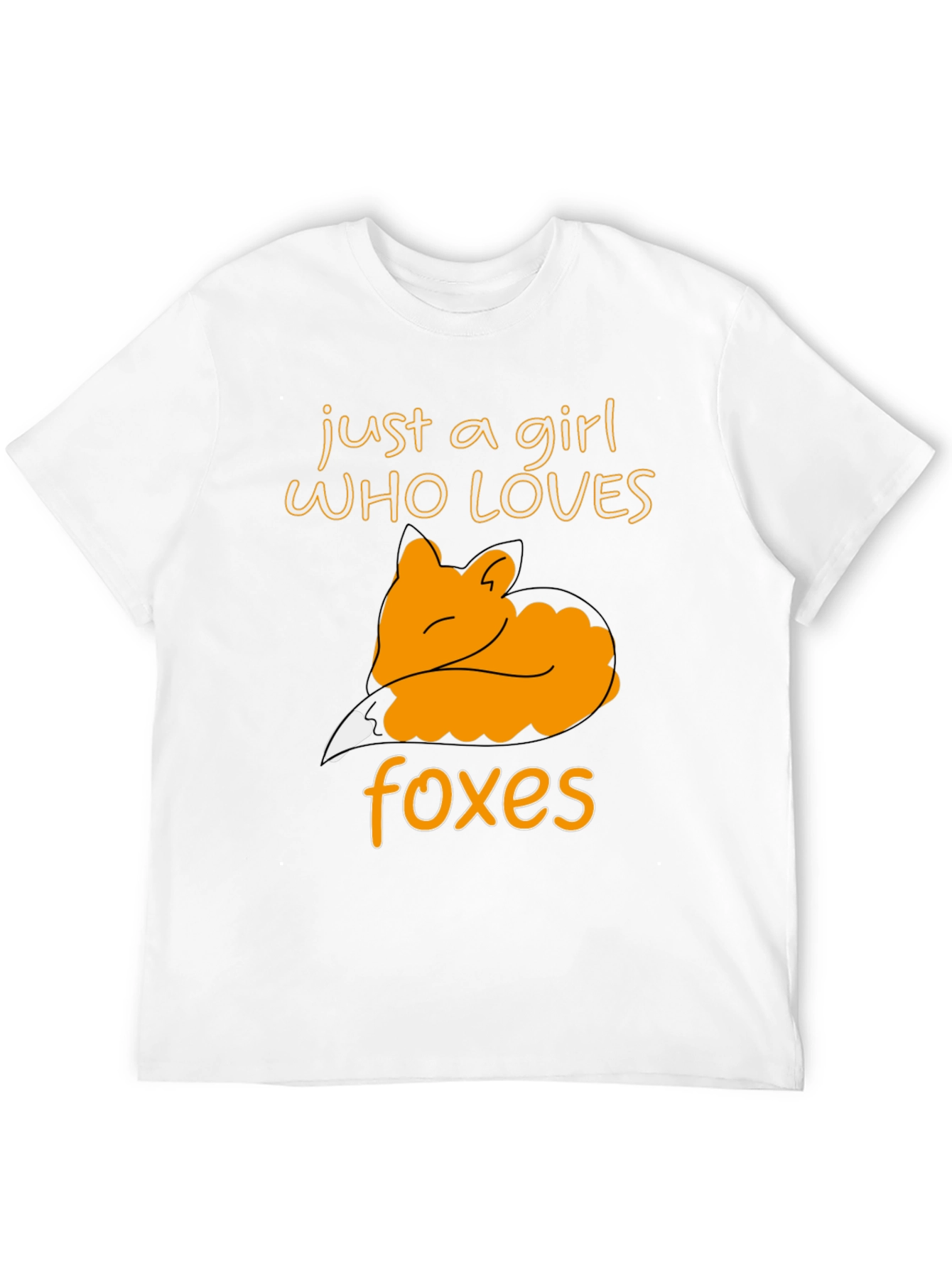Just A Girl Who Loves Foxes T-Shirt