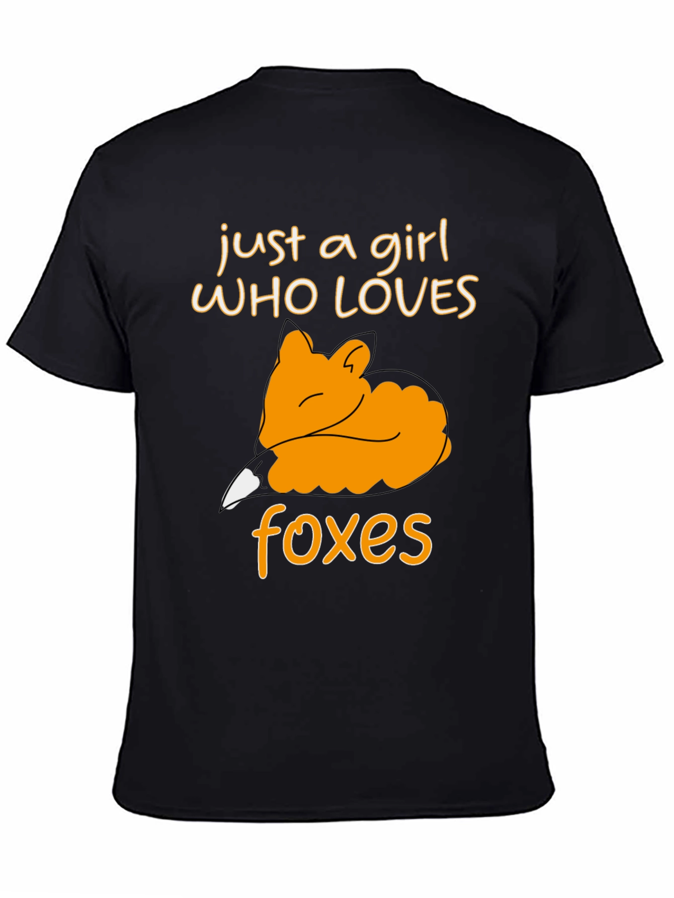 Just A Girl Who Loves Foxes T-Shirt
