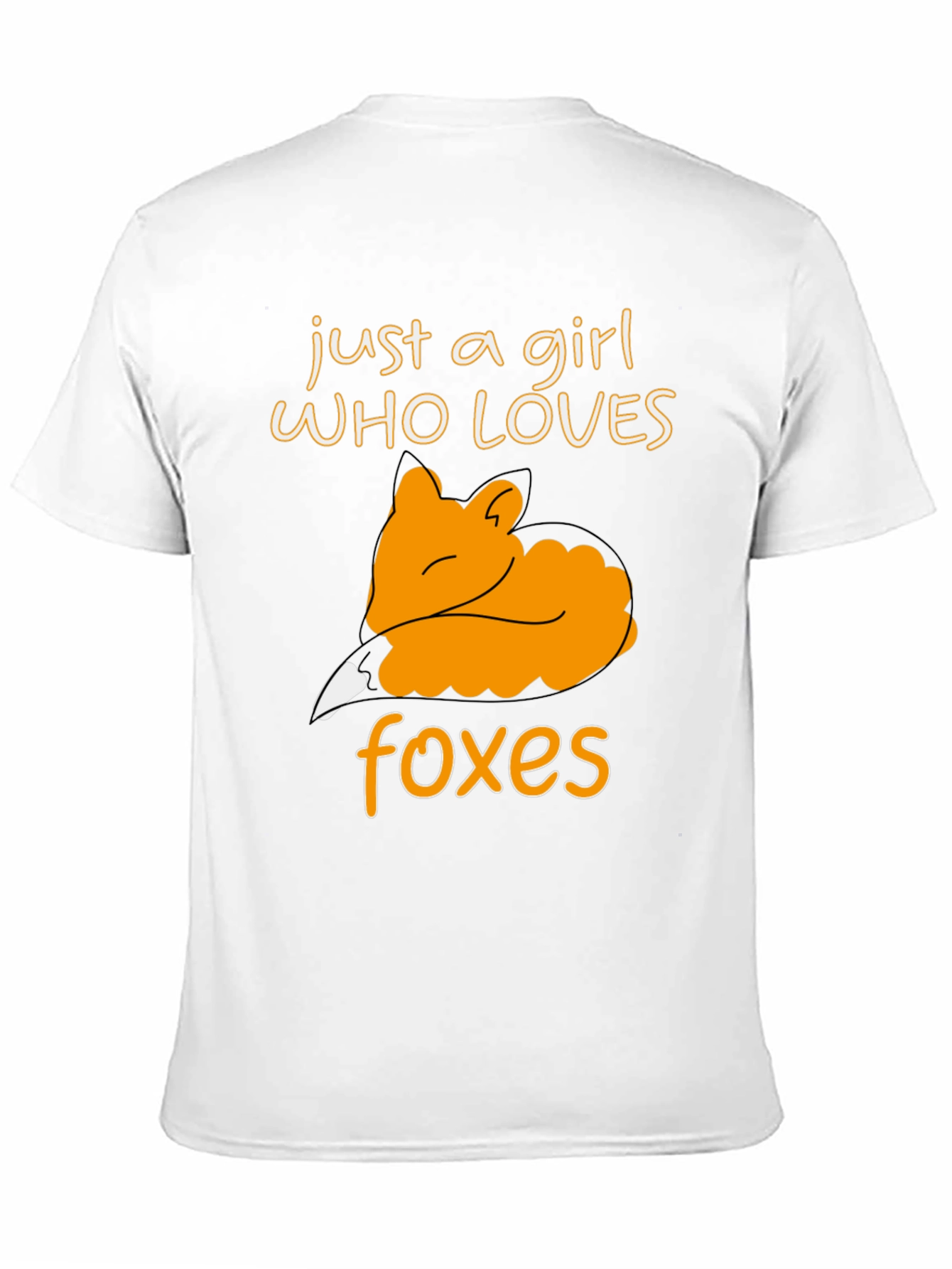 Just A Girl Who Loves Foxes T-Shirt