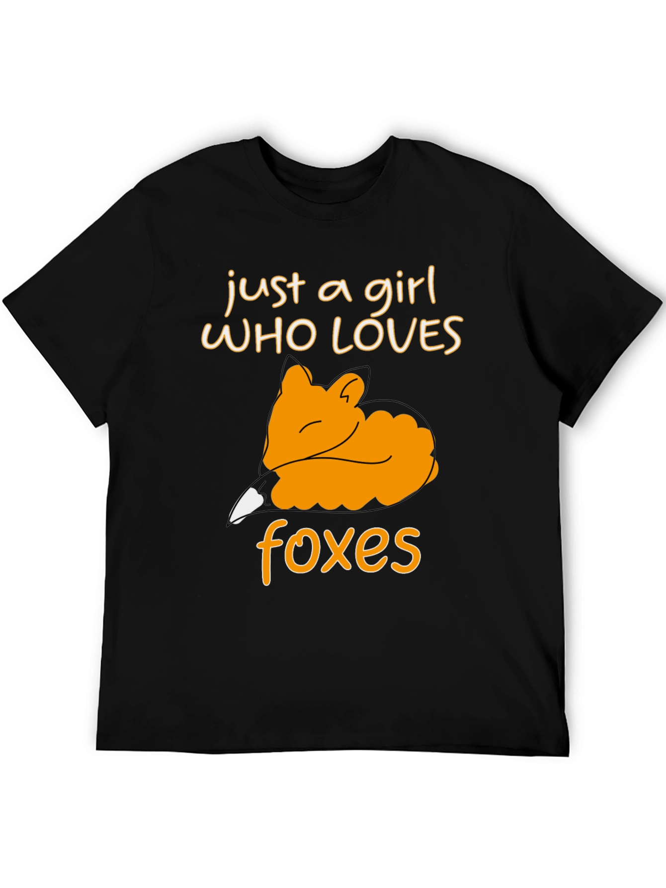 Just A Girl Who Loves Foxes T-Shirt